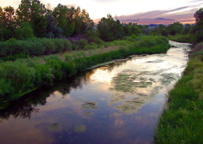 St. Vrain Creek, Longmont Colorado