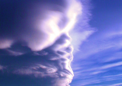 Photograph of clouds over Colorado's Front Range