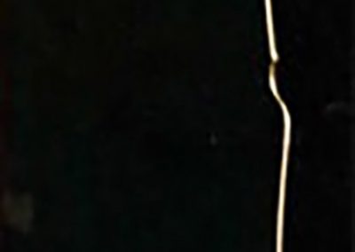 A brass sculpture I created on a whim at The Sculpture Studio – approx 24-inches tall. 1977