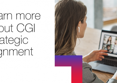 One of the hundreds of social media graphics I created for CGI.