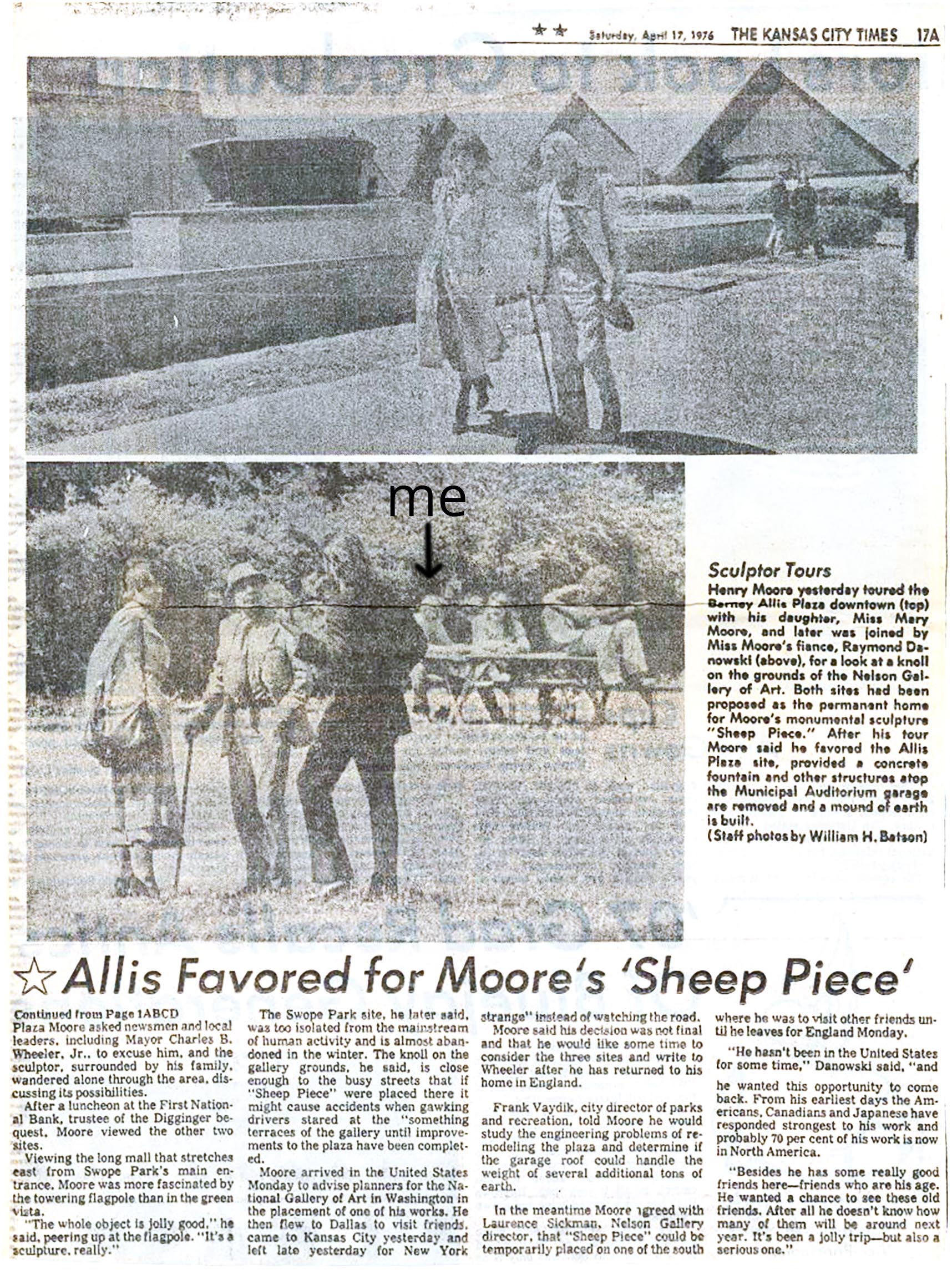 Henry Moore and Me